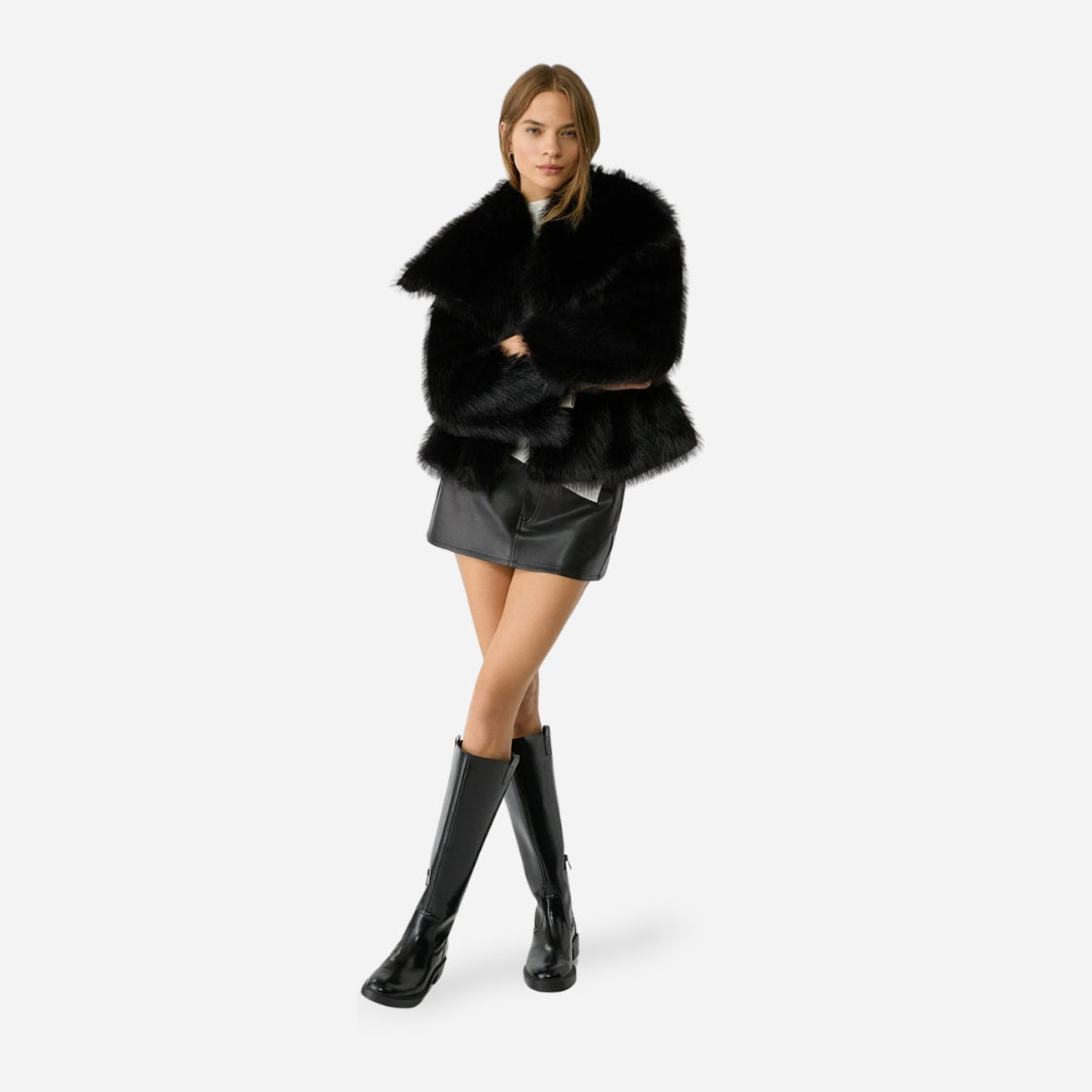 Chaqueta de Pelo Vegano Juliette para Invierno