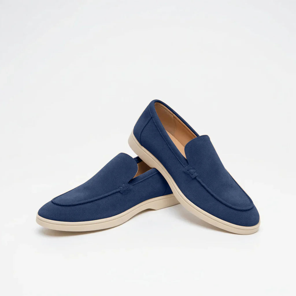 Mocasines de Terciopelo Hombre – Estilo Old Money Mónaco