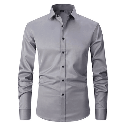Camisa Antiarrugas Hombre – Estilo Slim y Moderno