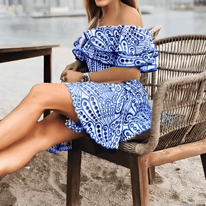 Vestido Elegante de Verano – Inspiración Grecia Clásica