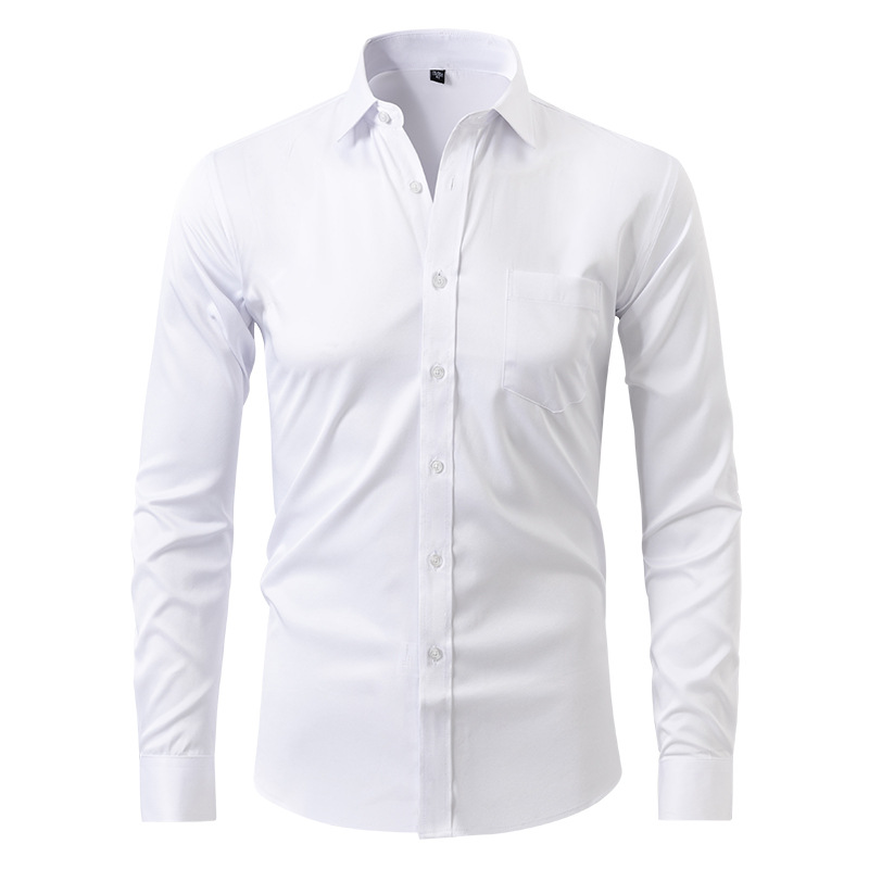 Camisa Antiarrugas Hombre – Estilo Slim y Moderno